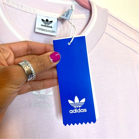 Adidas Tee Dress Light Pink π©· - Picture 8 of 13